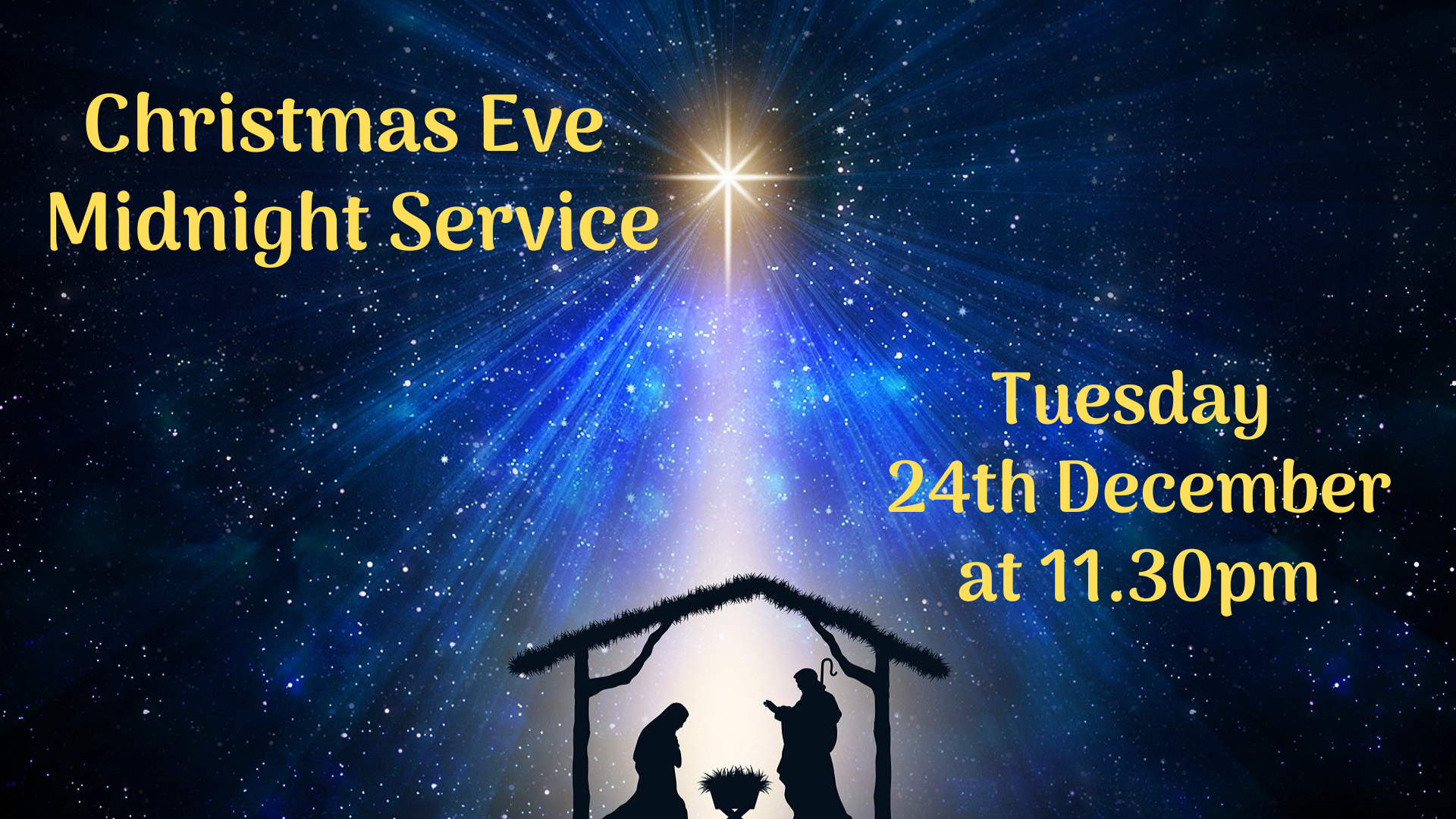 Christmas Eve Service 2024