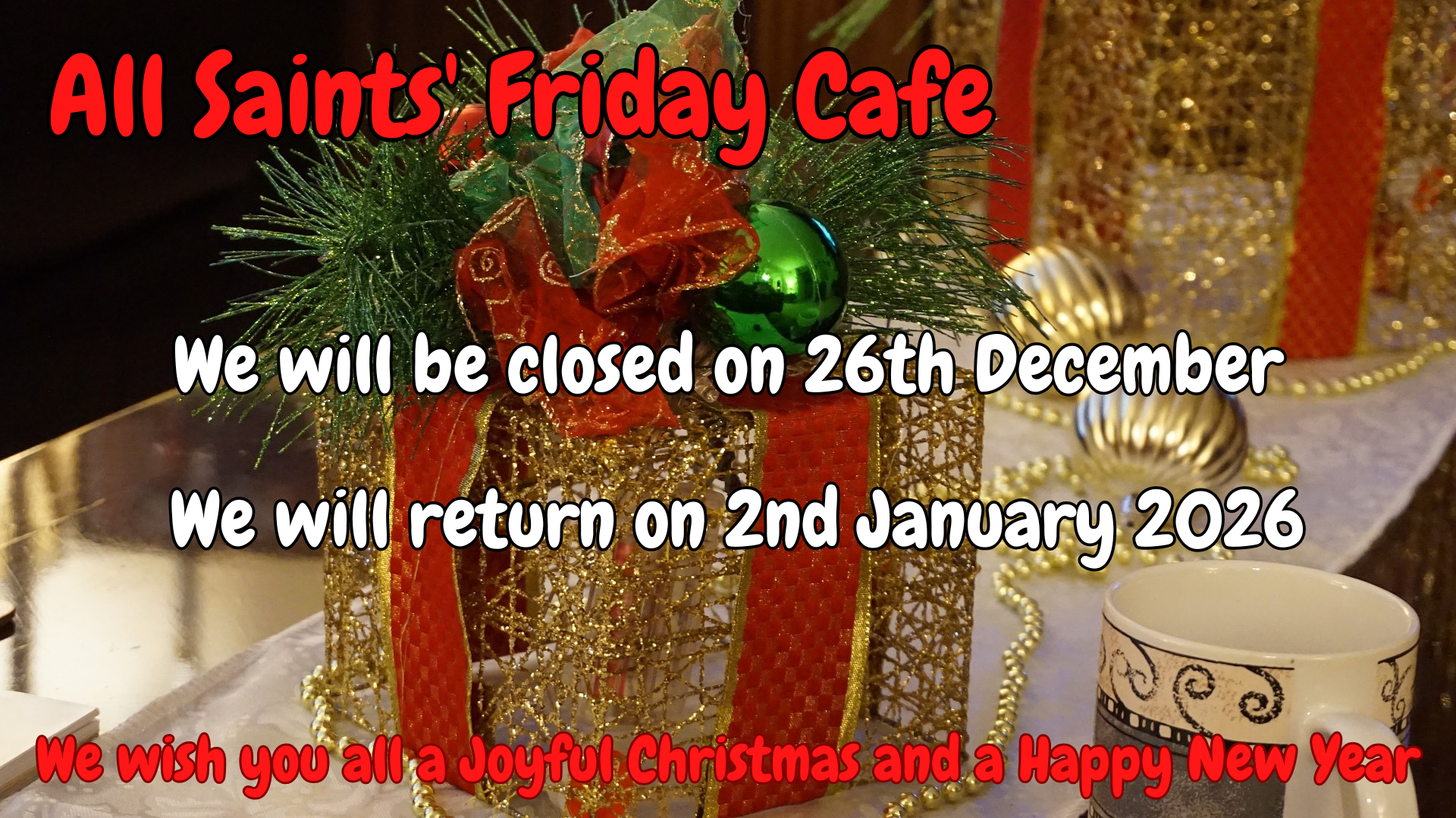 Friday Cafe Xmas 2024