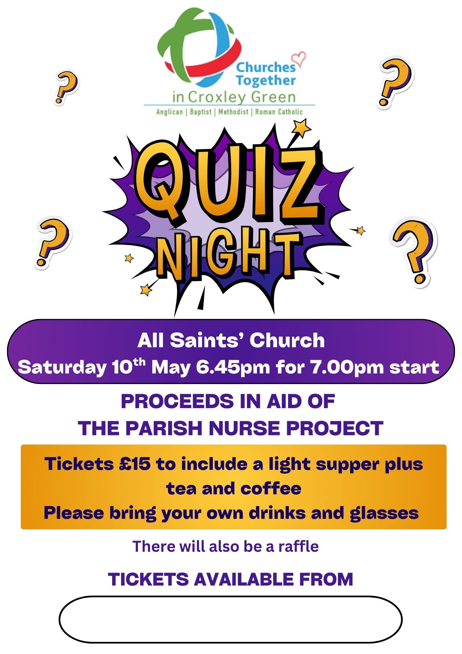 Churches Together Quiz Night