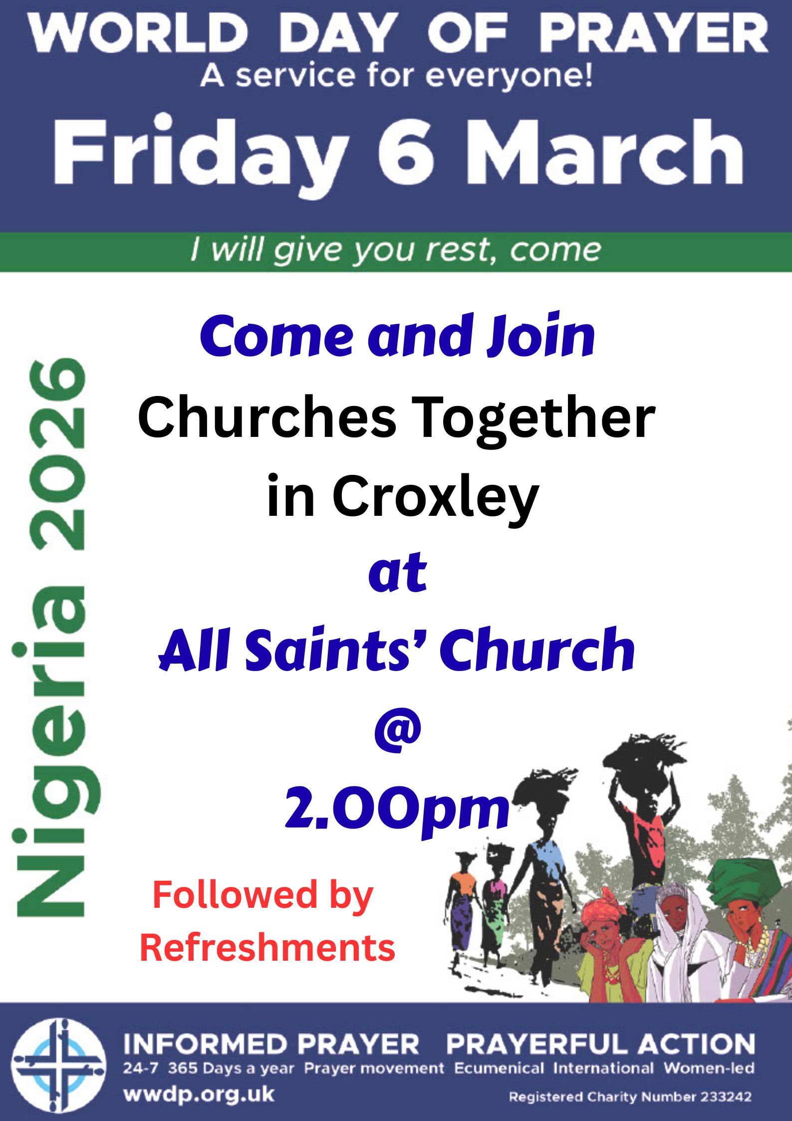 World day of Prayer 2026